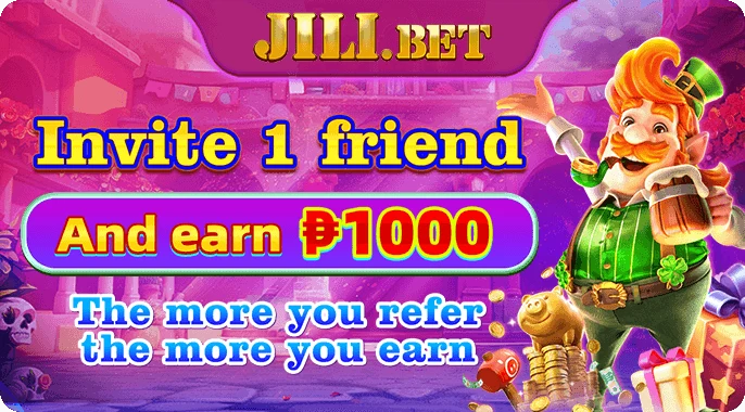 JiliBet invite friends referral promotion up to ₱1,000 per invite